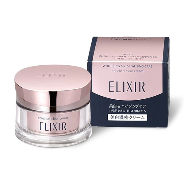 Kem Dưỡng Trắng Da Shiseido Elixir Enriched Clear Cream 45g